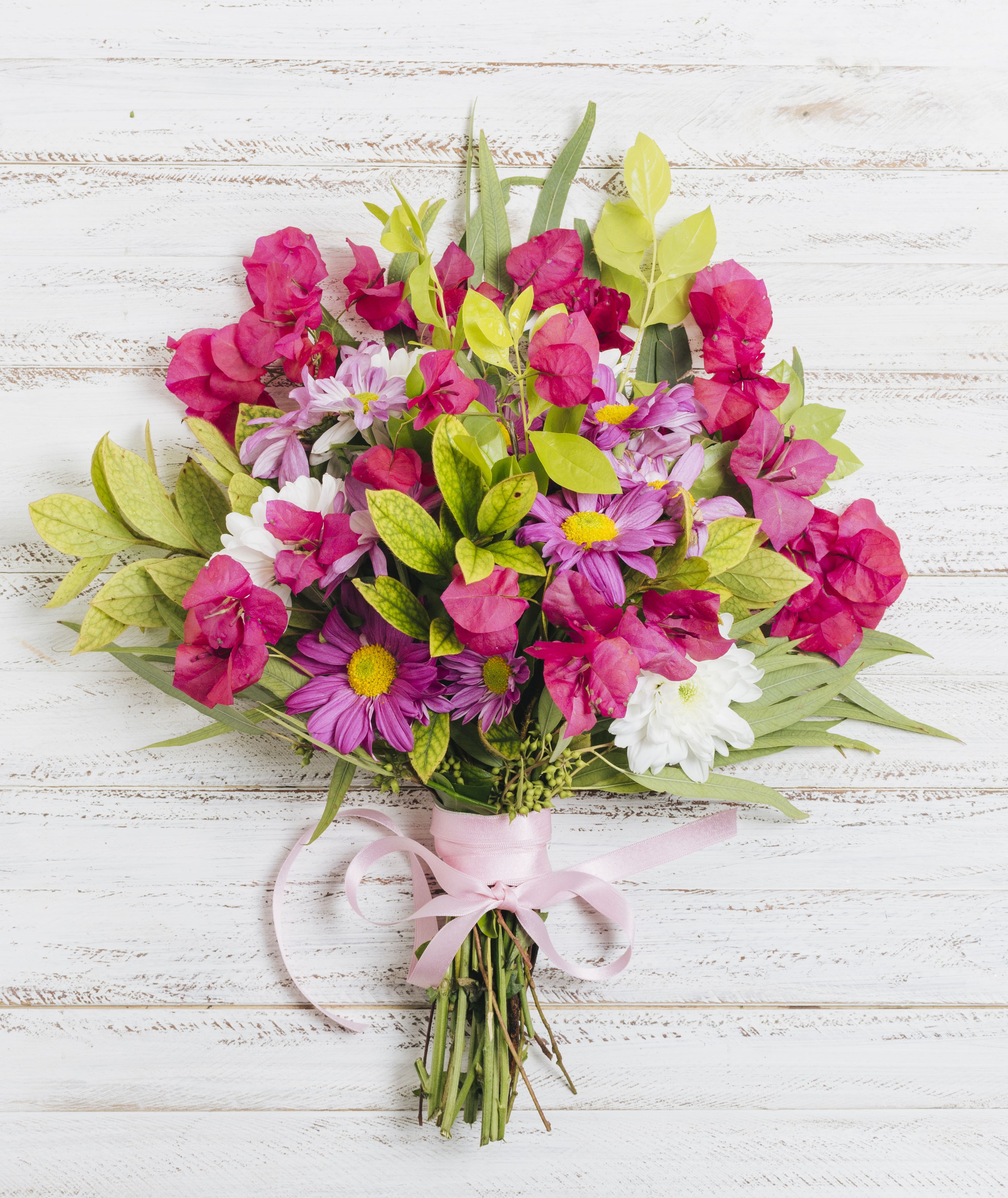 Pink colorful bouquet