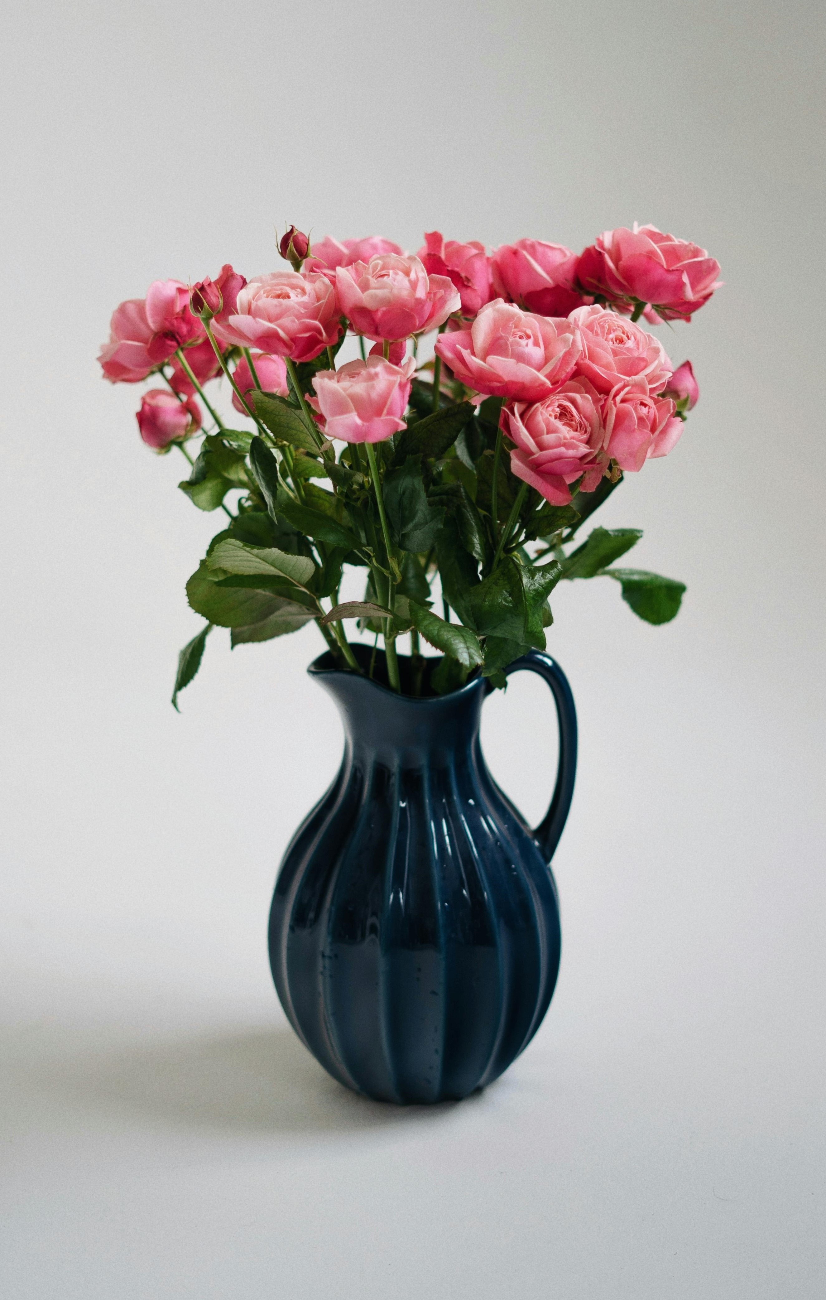 Pink roses bouquet