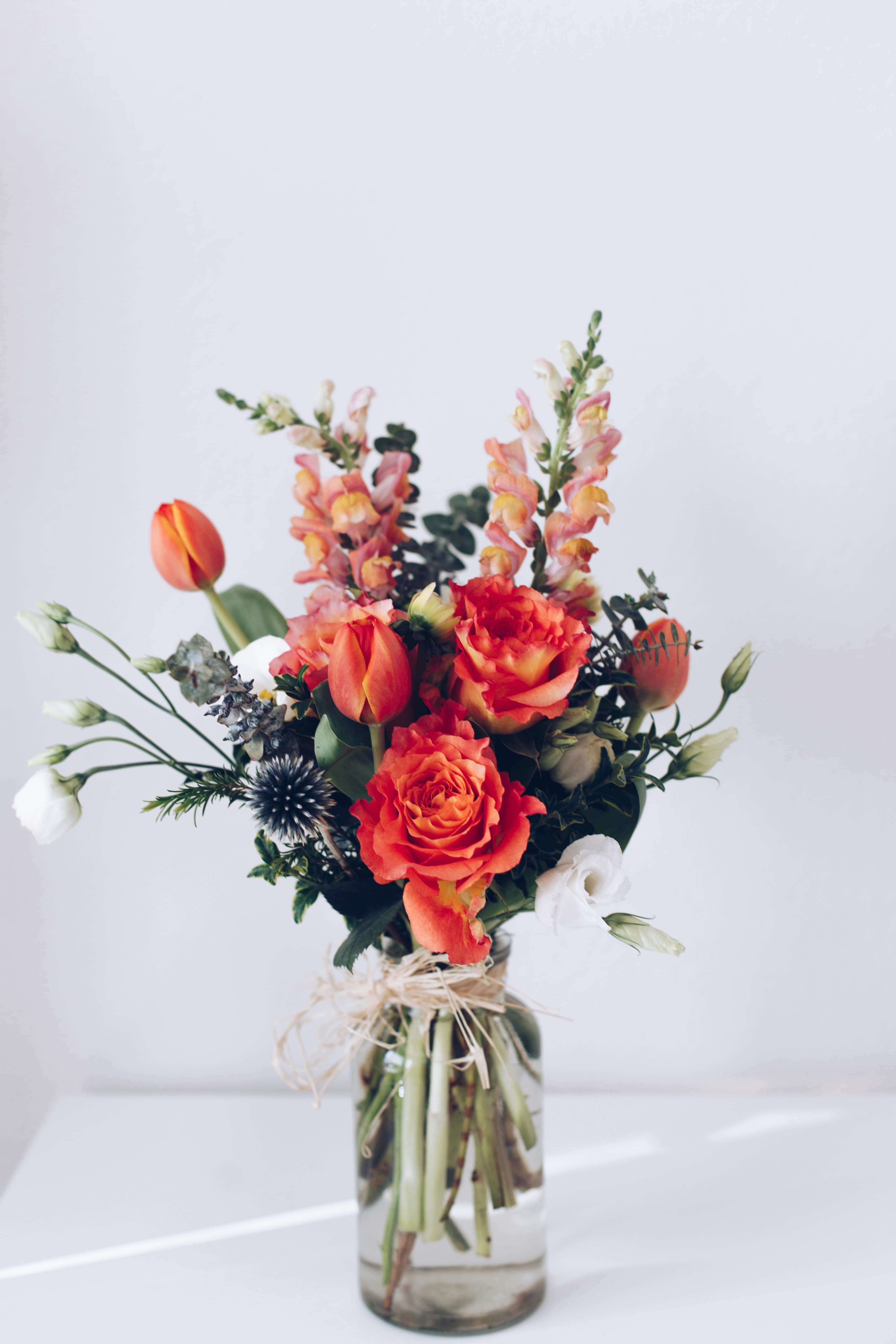 Orange wild bouquet