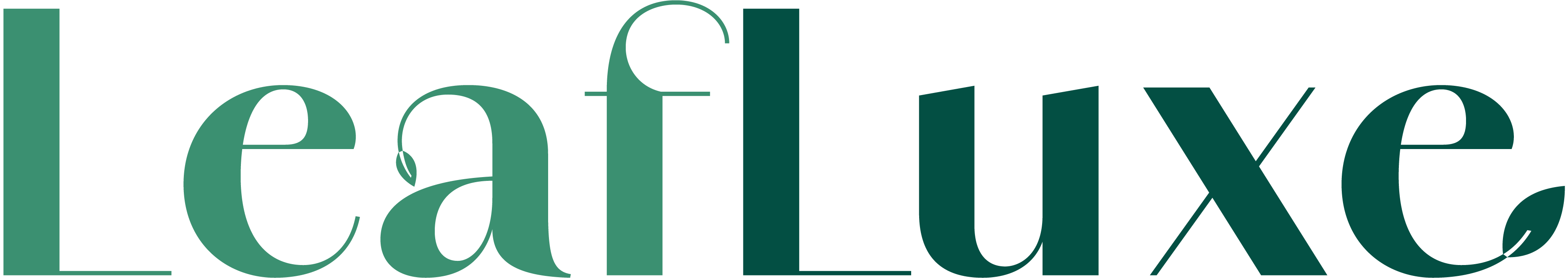 LeafLuxe logo